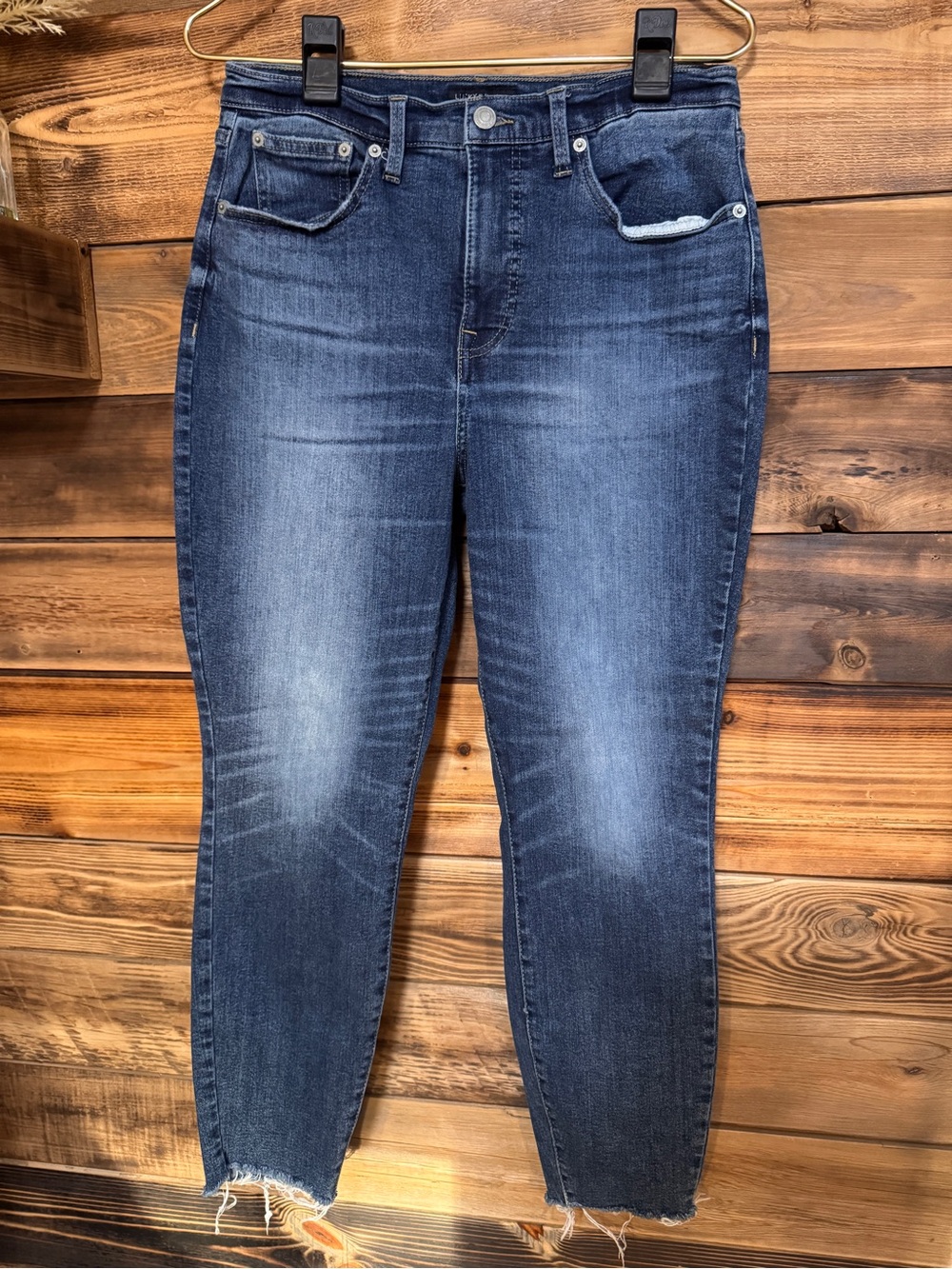Lucky Brand Size 10 High Rise Raw Hem Jeans | New Without Tags | Bridgette
